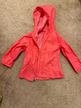Columbia Kids Coral Hooded Raincoat